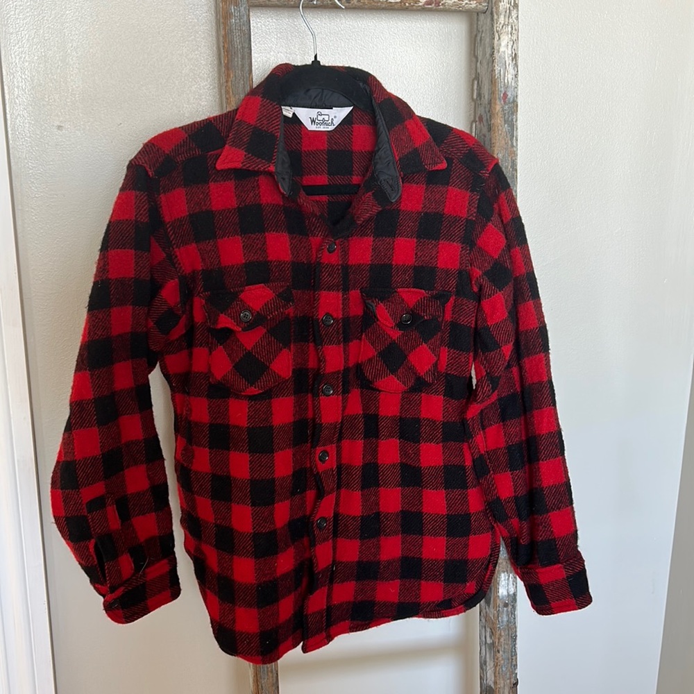 Buffalo Plaid Woolrich Wool Shirt